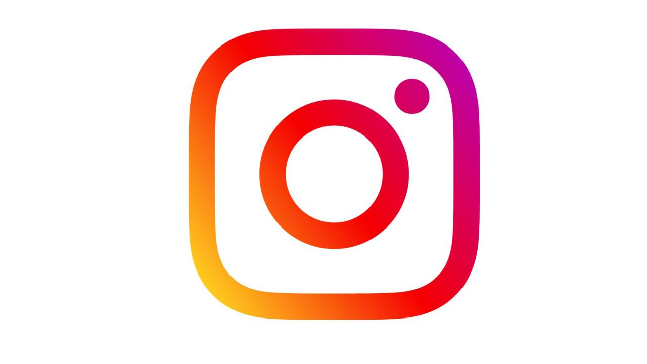 Instagram Logo in Farbe