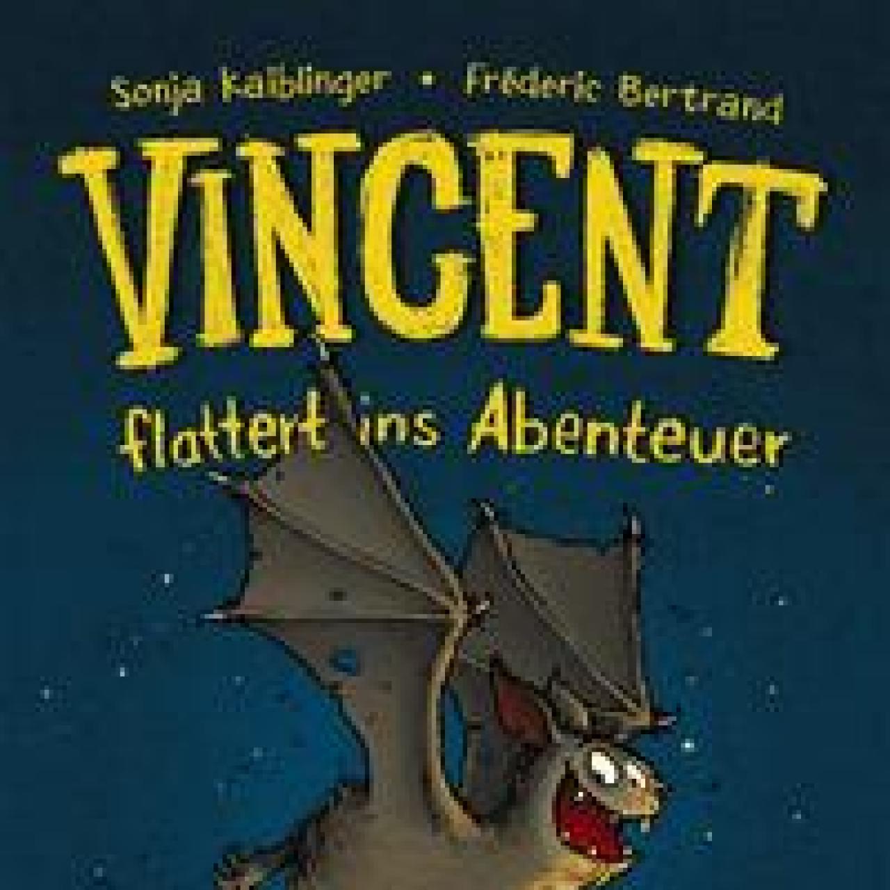 Buchcover Vincent flattert ins Abenteuer